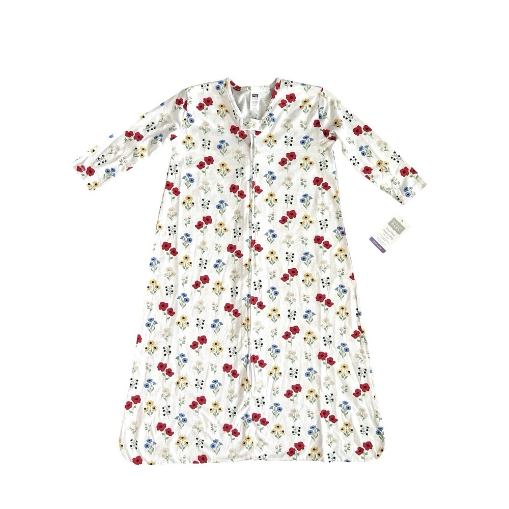 Hudson‎ Baby Long Sleeve Cotton Jersey Sleeping Bag Wildflowers 18-24 Months
